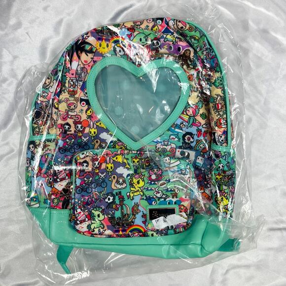 Tokidoki California Dreamin\' Full Size Backpack Transparent Heart Bag Kawaii main image 15